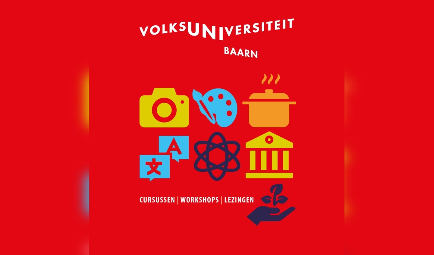 Omslag van de onze flyer