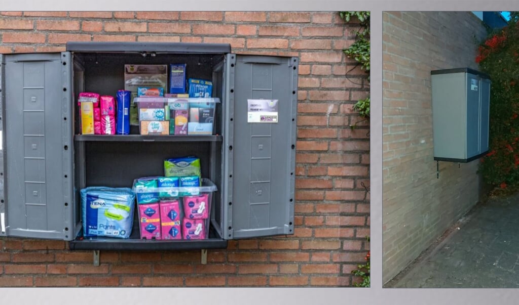 Menstruatie kastje Birkholm 88 (Stichting Prakkie Hoofddorp)