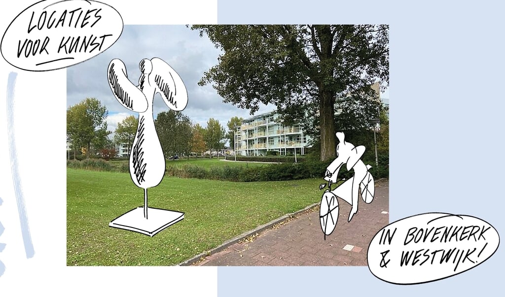 De gemeente riep inwoners op om locaties aan te dragen voor de tijdelijke kunstroute in Bovenkerk en Westwijk.