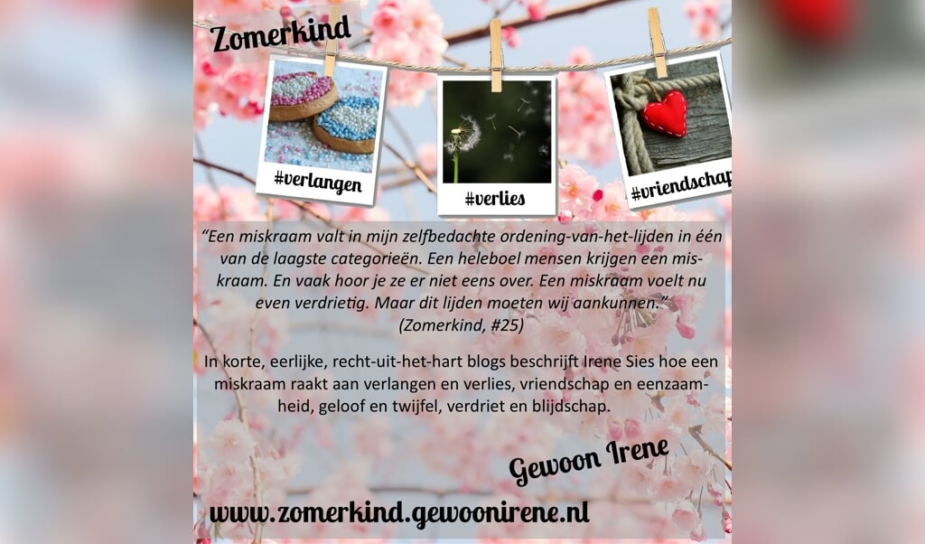 beeldmateriaal van de website www.zomerkind.gewoonirene.nl