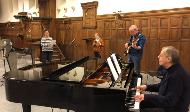De repetitie is in volle gang