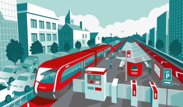 <p>Het openbaar vervoersnetwerk tussen Haarlem, Schiphol en Amsterdam worden versterkt en uitgebreid.</p>