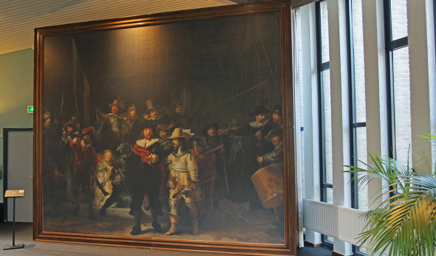 De Nachtwacht on tour in de kapel van Amandelhof in Zeist