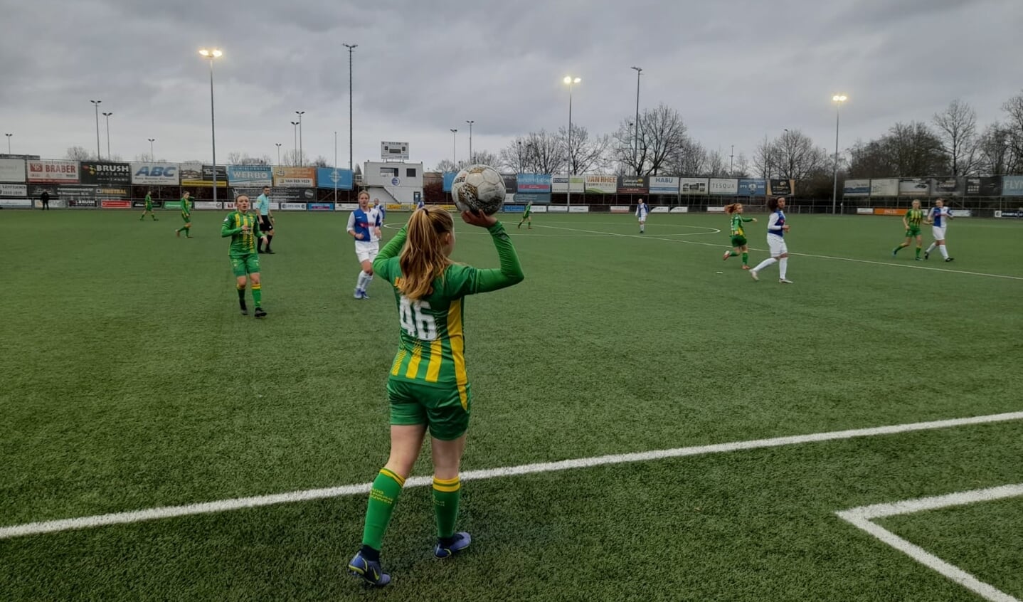 DTS Ede oefende afgelopen zaterdag in een drieluik tegen Jong PEC Zwolle en Jong ADO Den Haag.