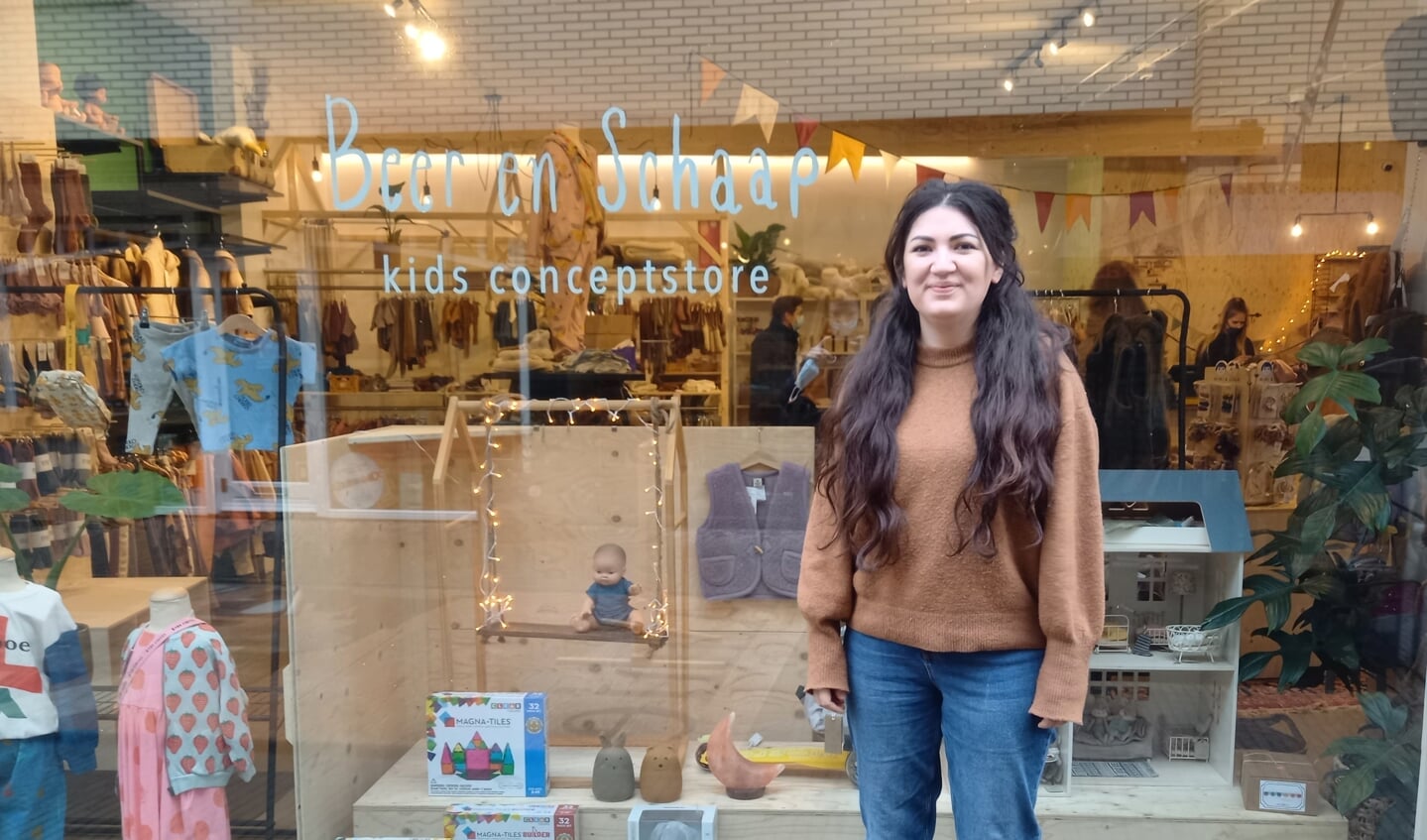 Lale Yucel heeft haar winkel geopend in mei 2021. 'Ik heb flink ingezet op online en offline winkelen.'