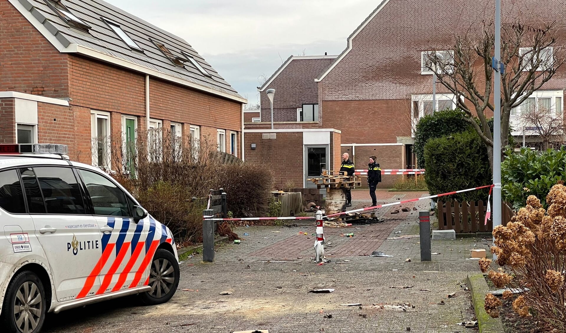 Ruiten gesneuveld nadat 'bom' is ontploft in de wijk Bornholm.