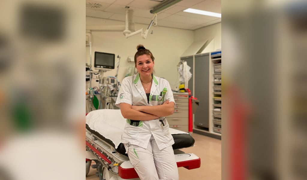 Danique van de Steeg werkt op de spoedeisende hulpafdeling van Ziekenhuis Gelderse Vallei.
