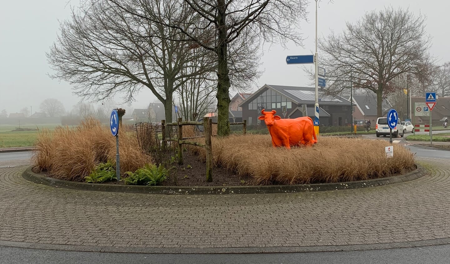 Bertha heeft meteen een goede blik op het verkeer op de Stadhouderslaan en Beek en Daalselaan.
