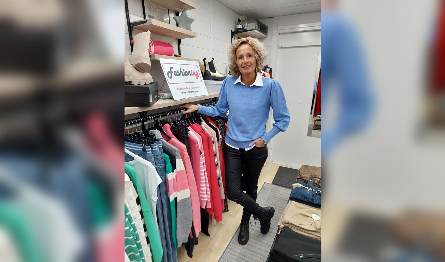 Ingeborg de Rover viert vijf jaar Fashioning, online, op social media en in de winkel.