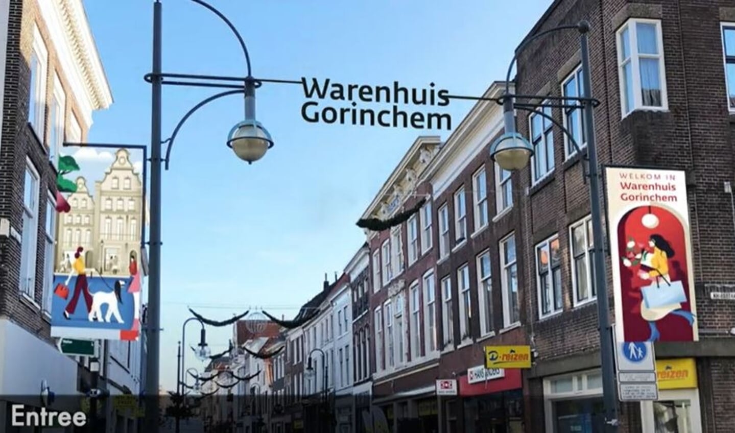 Beeld van de uitstraling van Warenhuis Binnenstad