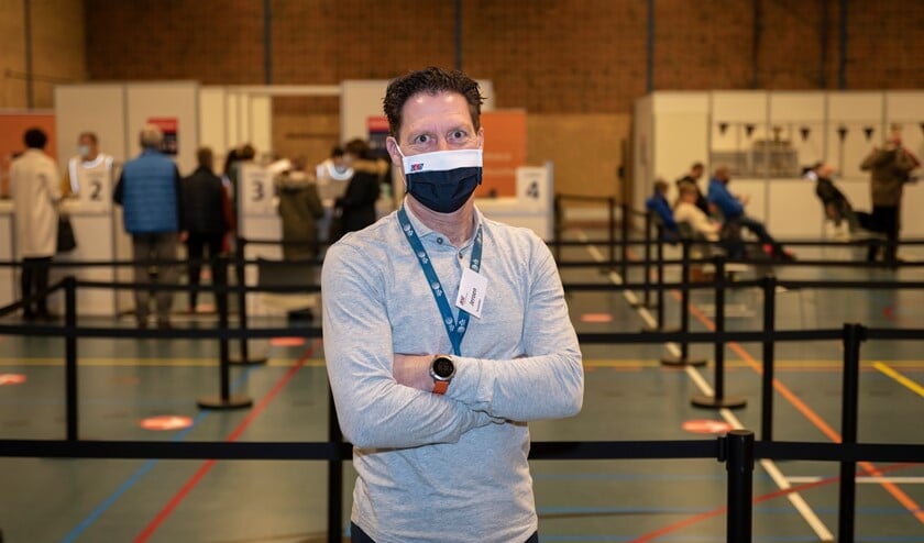 Jeroen van Triest, teamleider vaccineren van de GGD Gelderland-Midden.