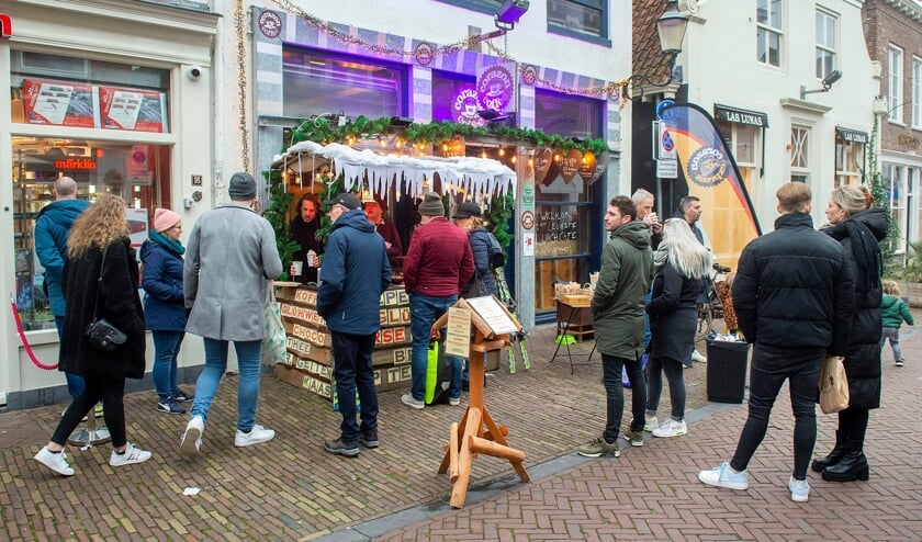 Winkels weer open en drukte in de stad