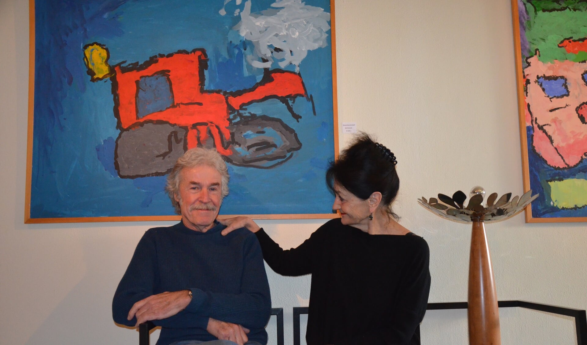 Hank Kwint en Betsy Liepertz exposeren Outsider Art van 't Rondeel
