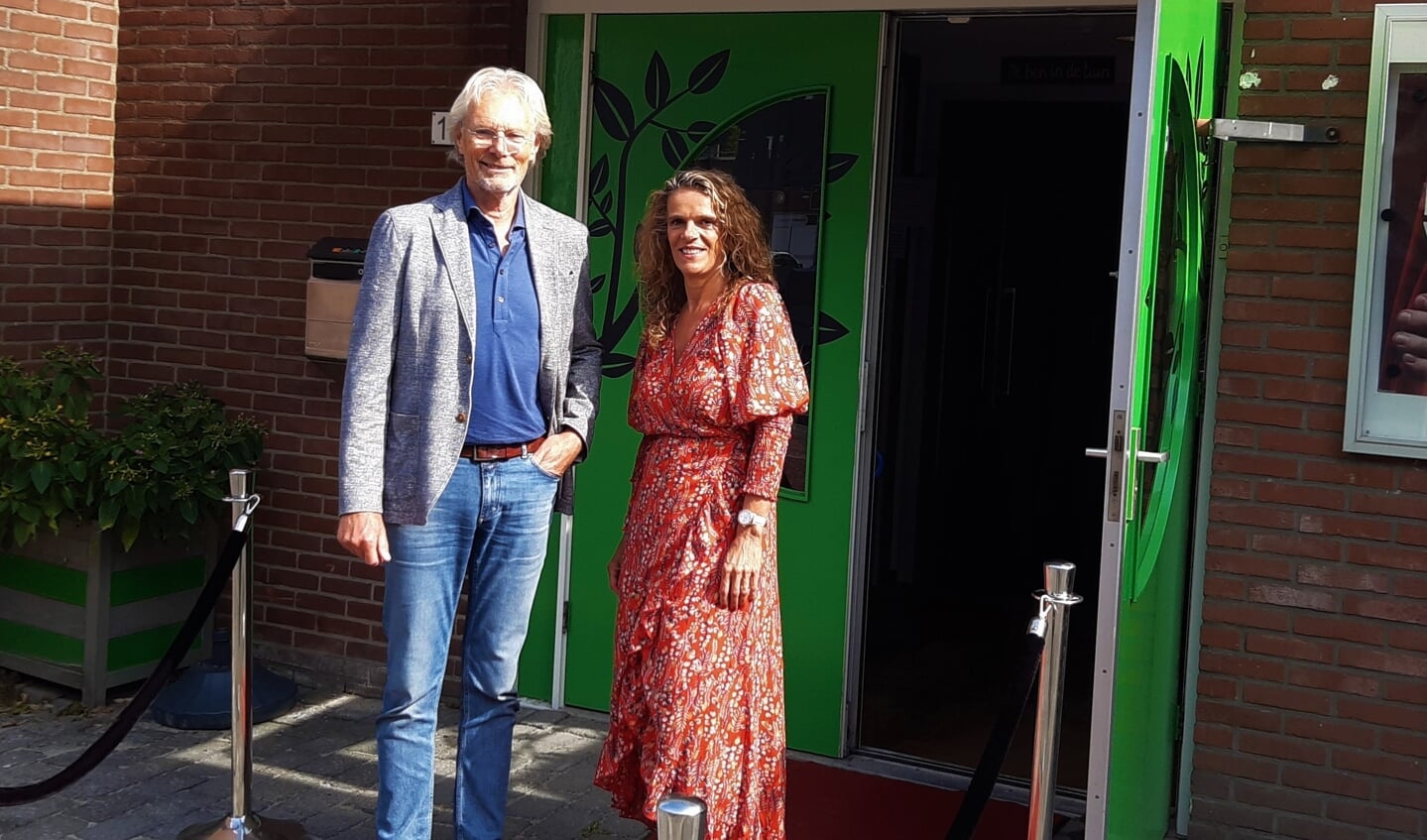 Wim Oeben en programmaleider Jessica Kroeske van De Tuin.