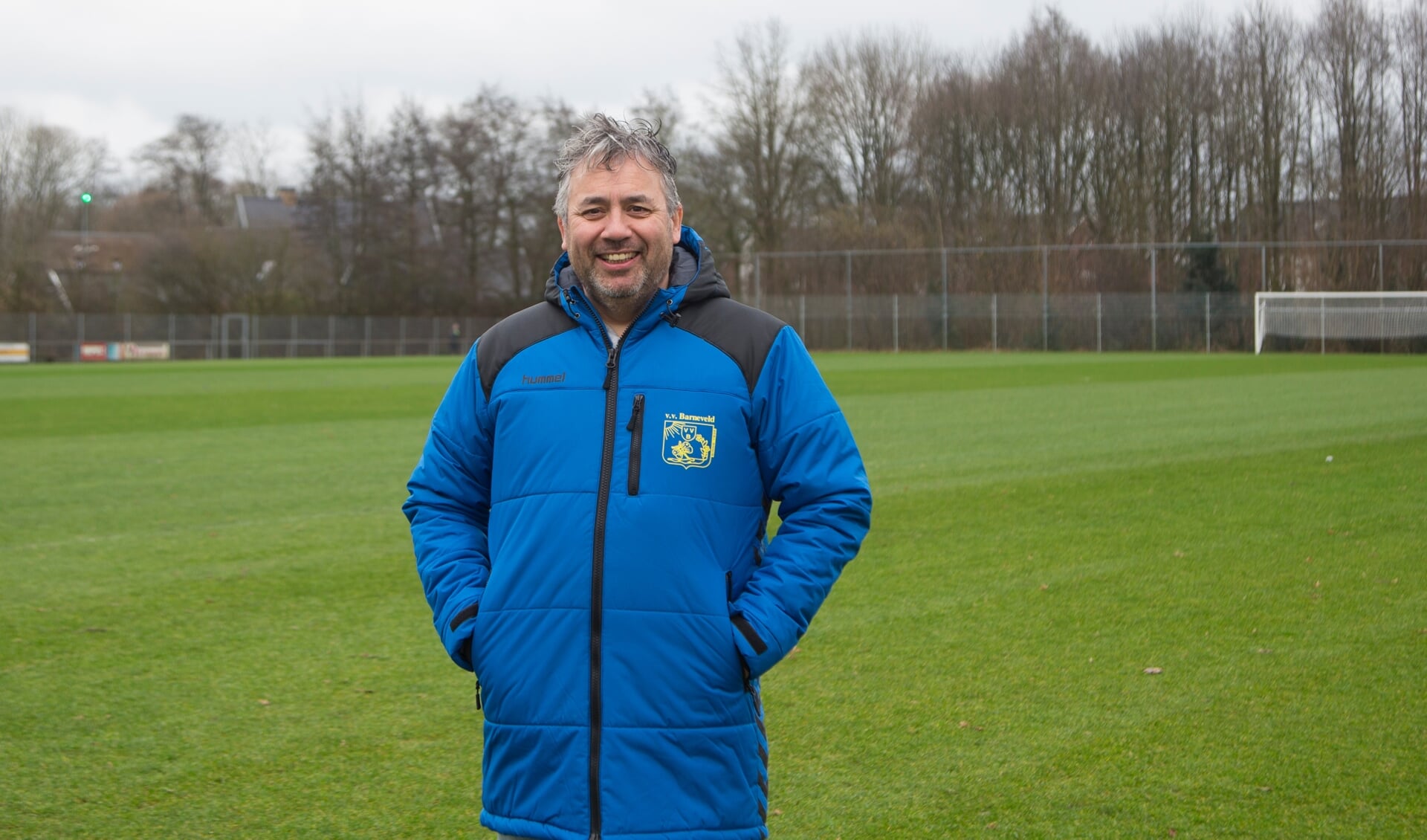 Jason Nahumury, de aankomende hoofdtrainer van VV Barneveld.