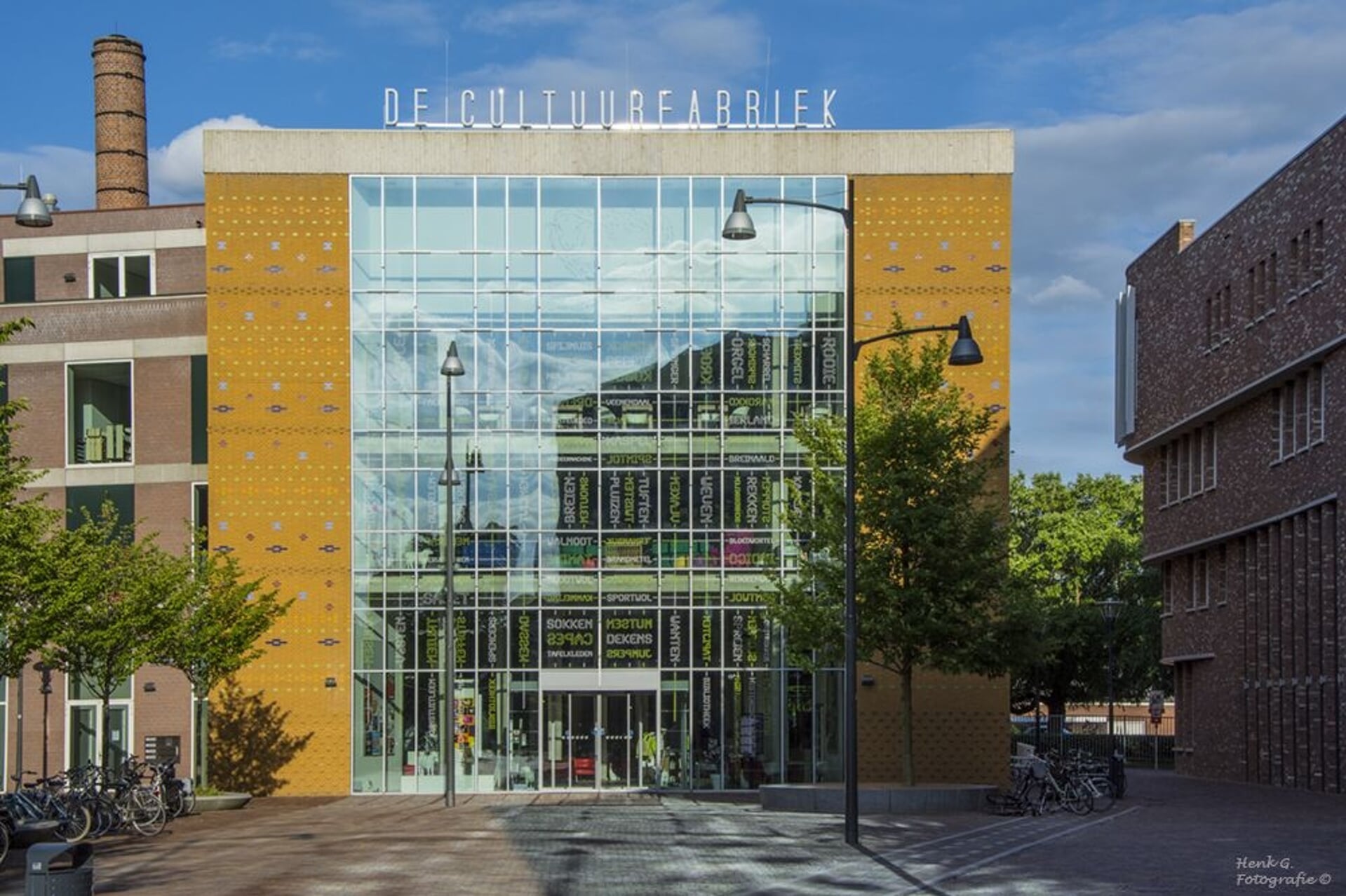 Bibliotheek Veenendaal is gevestigd in de Cultuurfabriek.