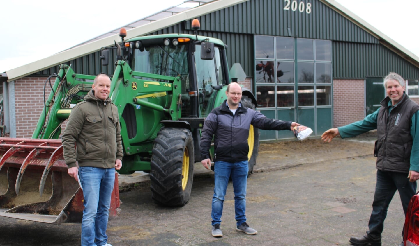 Van links naar rechts: Michel Hardeman, Hans van der Knaap en Jan van Ekeris.