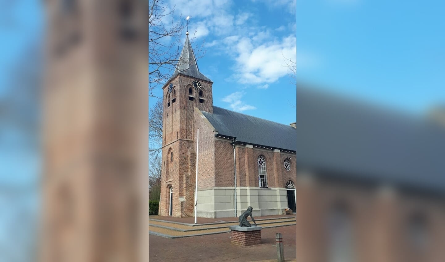 De hervorme kerk in Vuren is een van de 45 kerken in West Betuwe