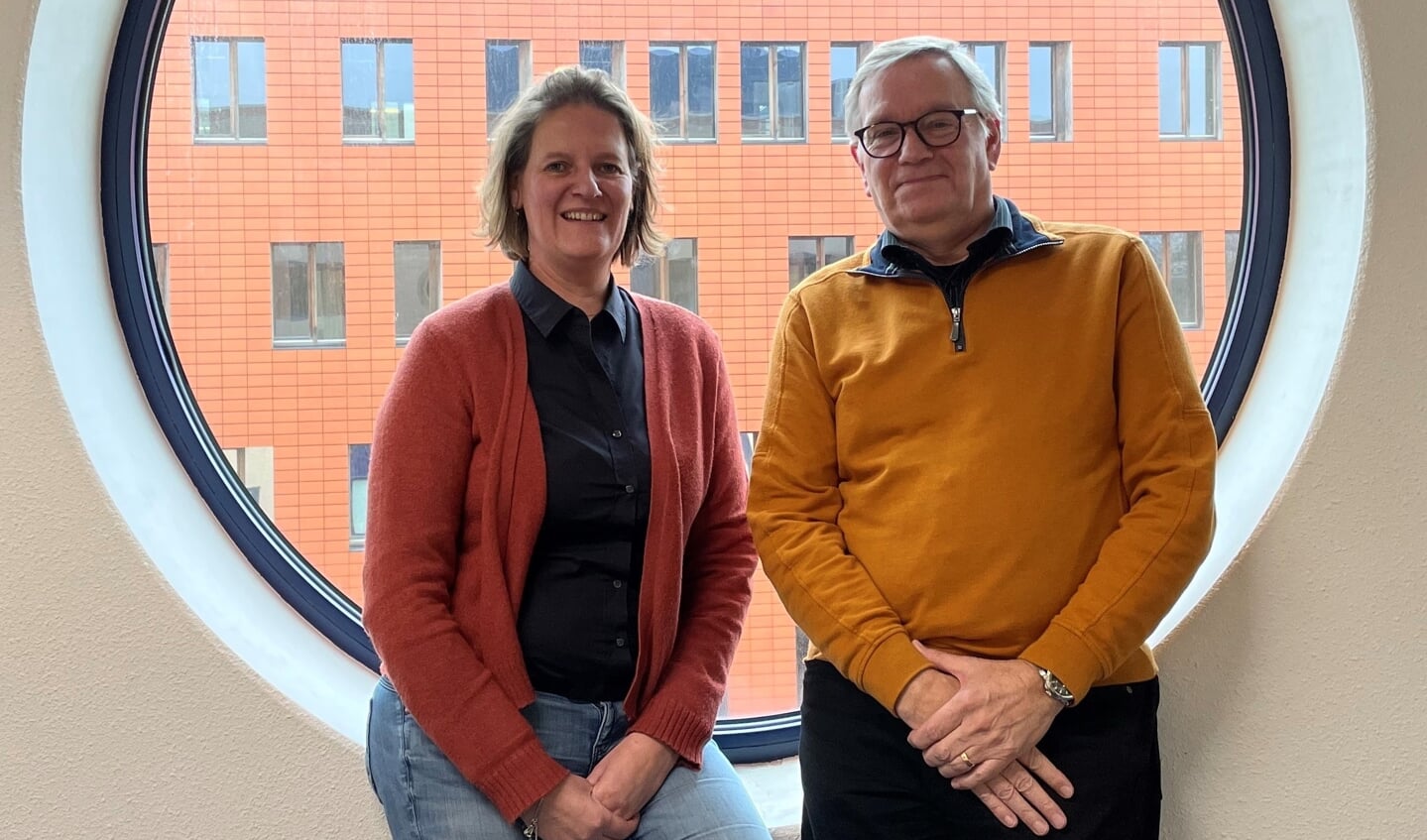 Hilde van den Heuvel en Albert Kramer zijn de gezichten van de nieuwe partij Leusden Vooruit.