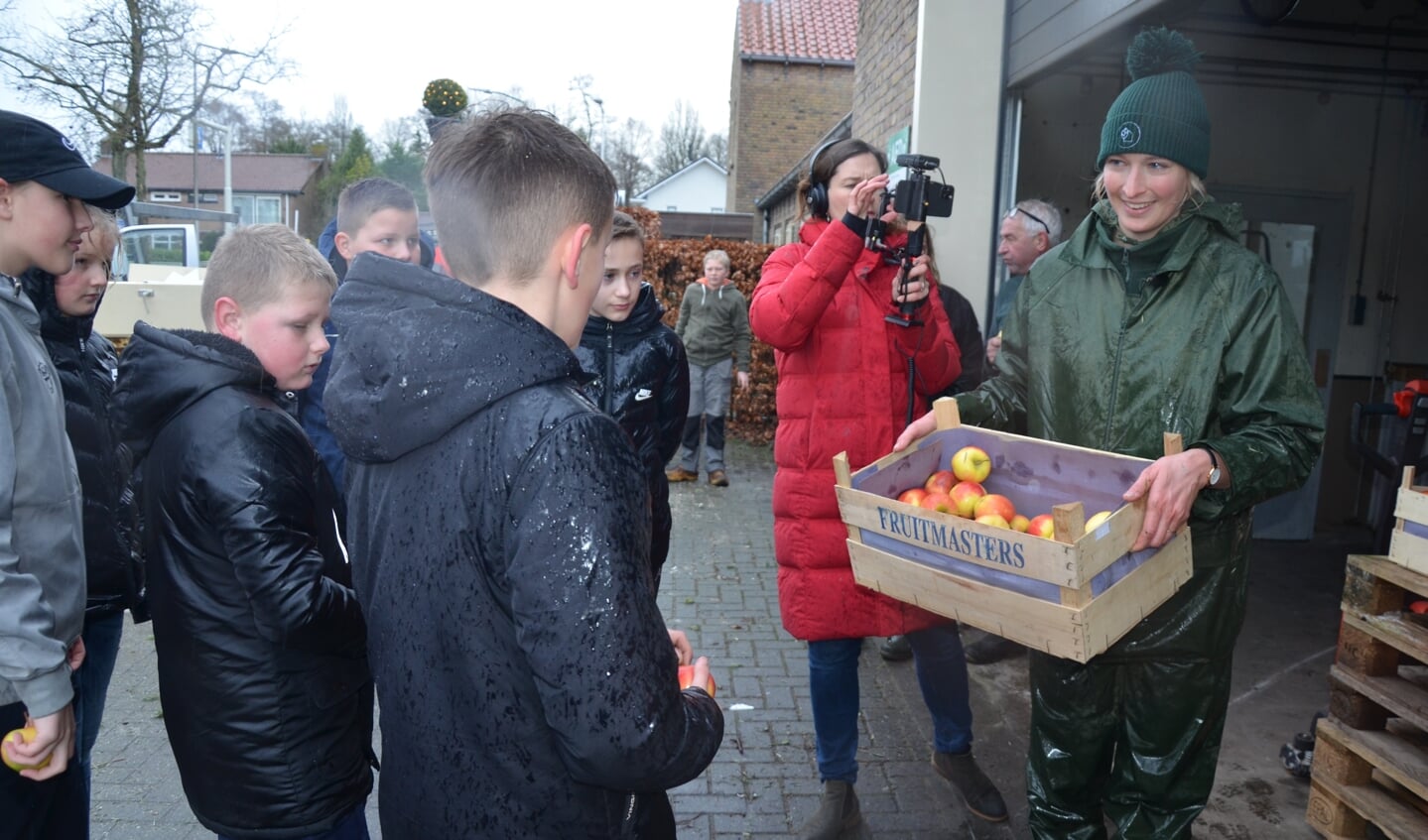 Een gezonde appel als beloning