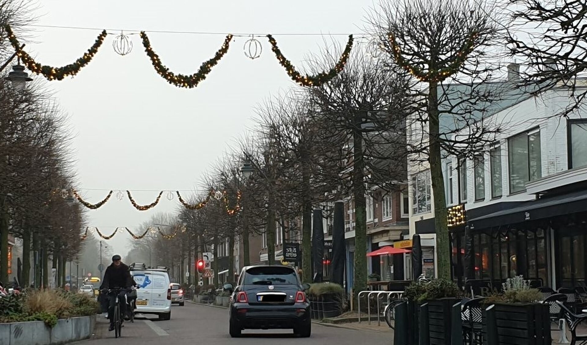 De reclamebelasting wordt ondermeer gebruikt voor de feestverlichting. 