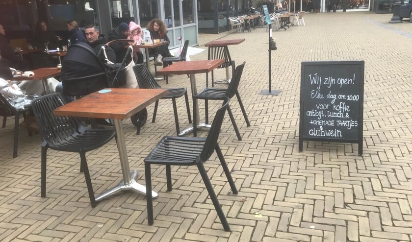HUGO is iedere dag open voor Coffee to Go, maar zaterdag is ook het terras open