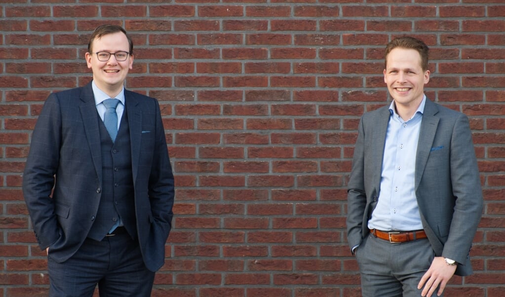 Johan Arends (links) en Jaap Goossen zijn toegetreden tot het partnerteam van Van Ree Accountants.