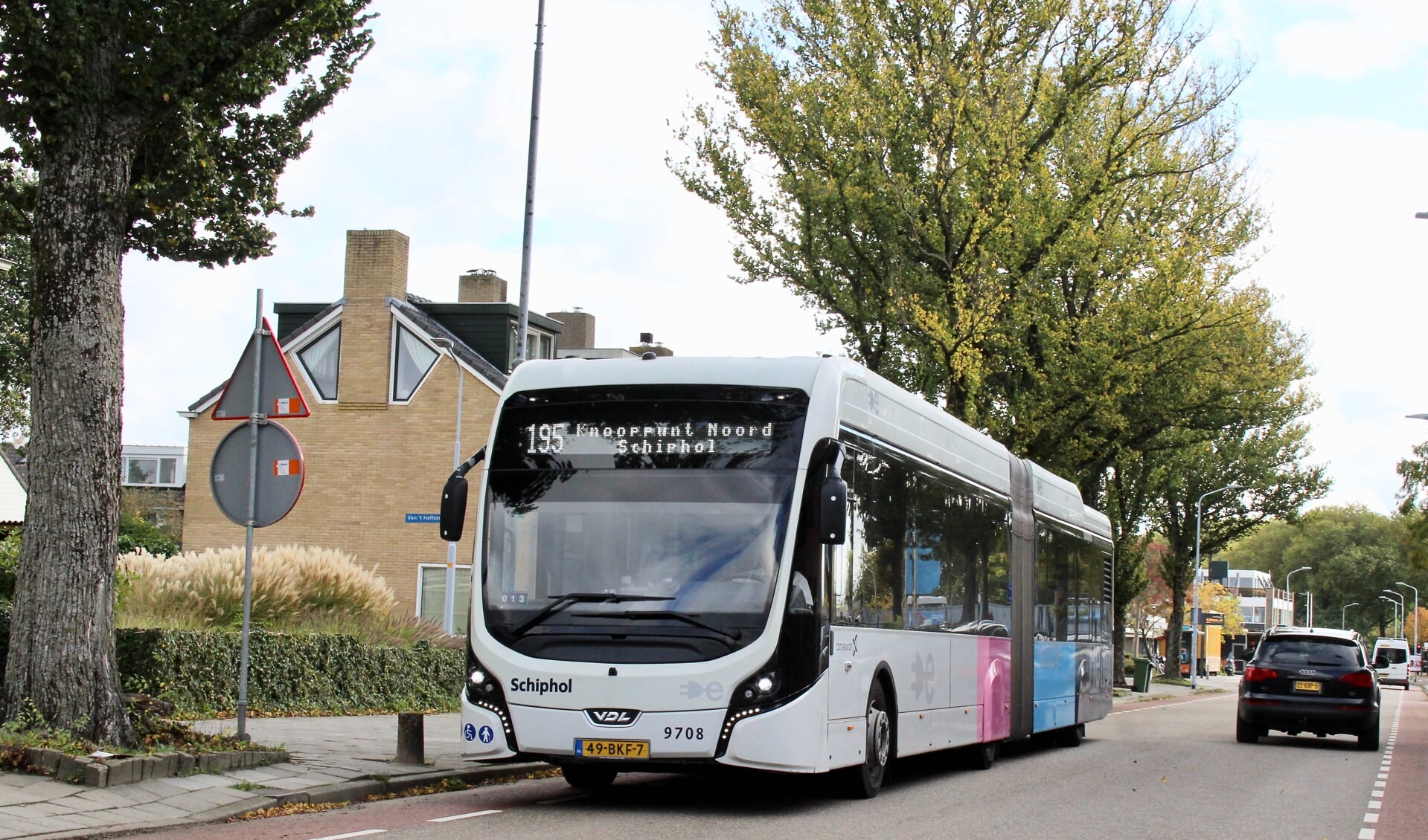Met de knip in de Zeemanlaan rijdt buslijn 195 straks alleen nog over de Amersfoordtlaan en Pa Verkuijllaan.