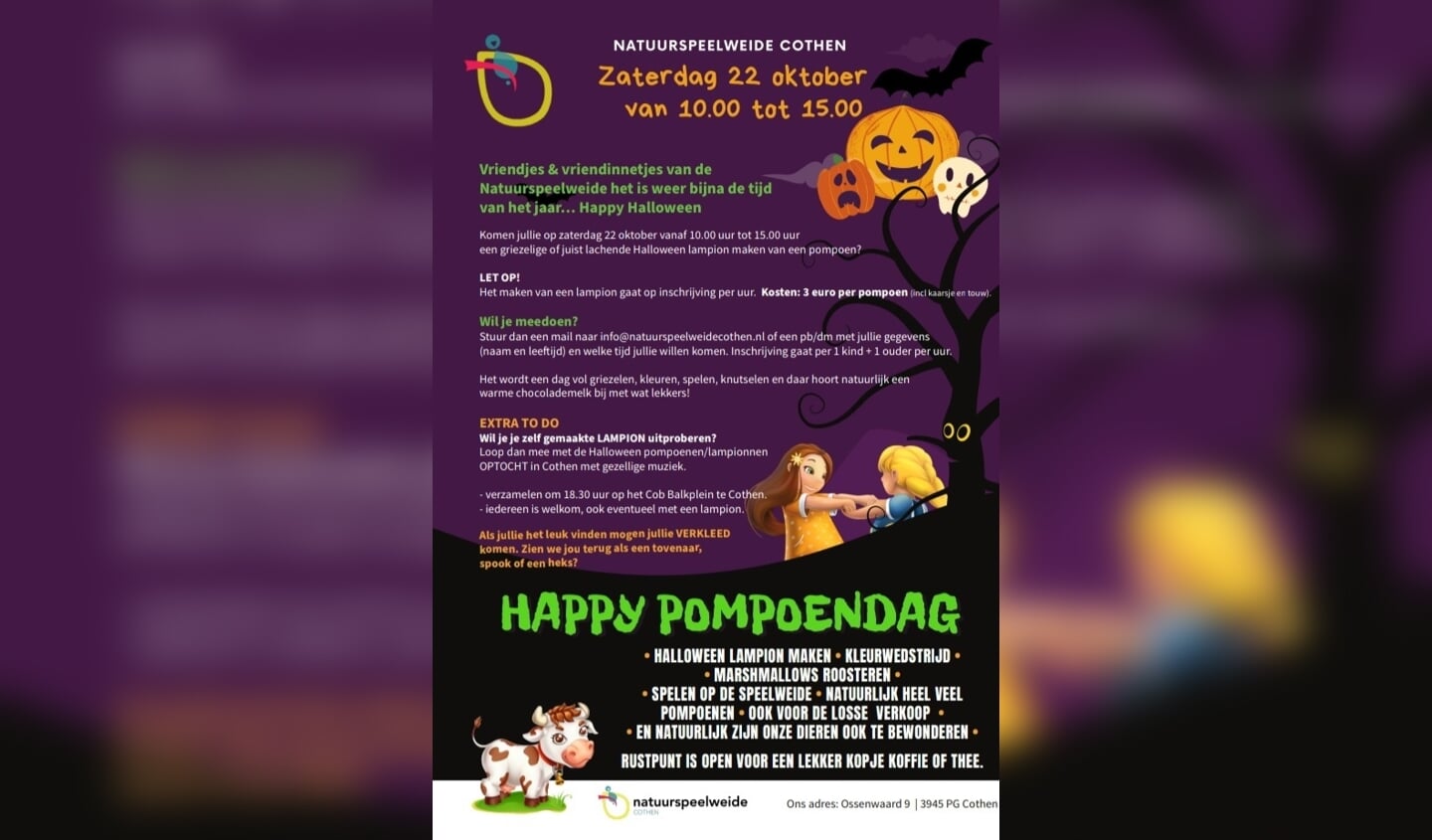 Lekker griezelen en knutselen!