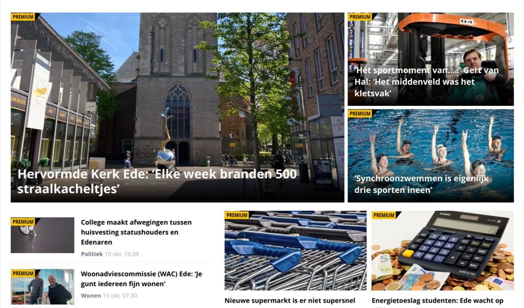 Bewustzijn Ringlet Politie Lees nu twee Ede Stad.nl Premium-artikelen per maand gratis - EdeStad.nl  Nieuws uit de regio Ede