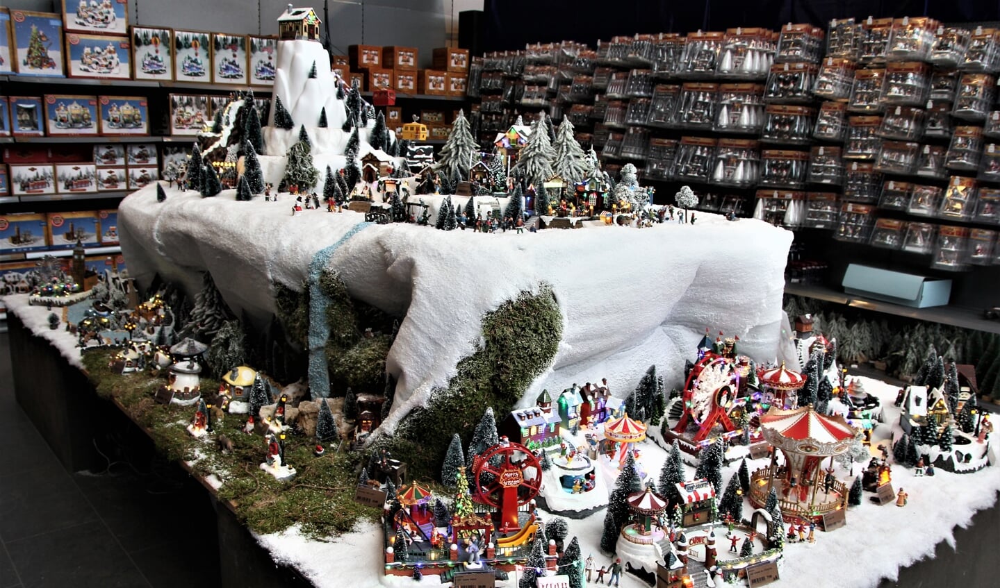 Kerstdorp in de wereld van 'So this is Christmas'.
