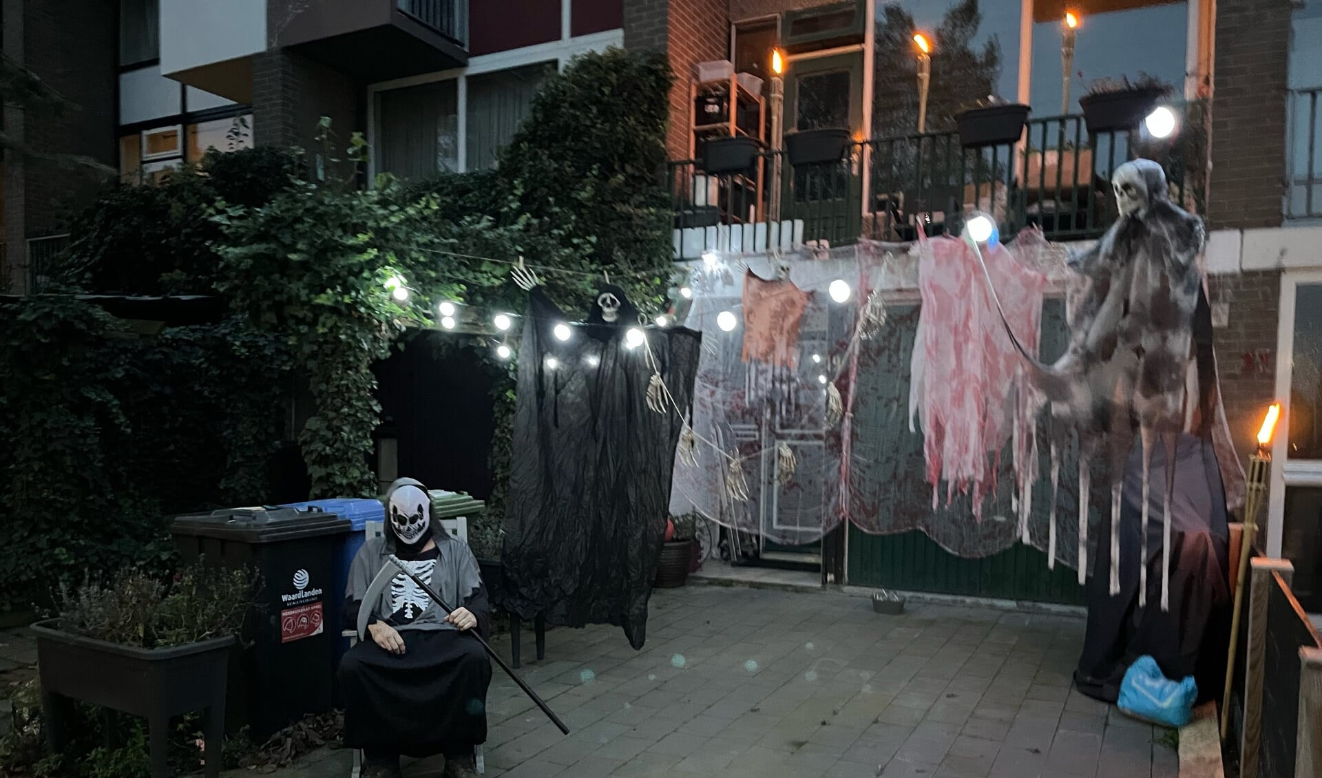 Voor het tweede jaar werd met succes een Halloweentocht georganiseerd door Stichting Wijdschild.nl