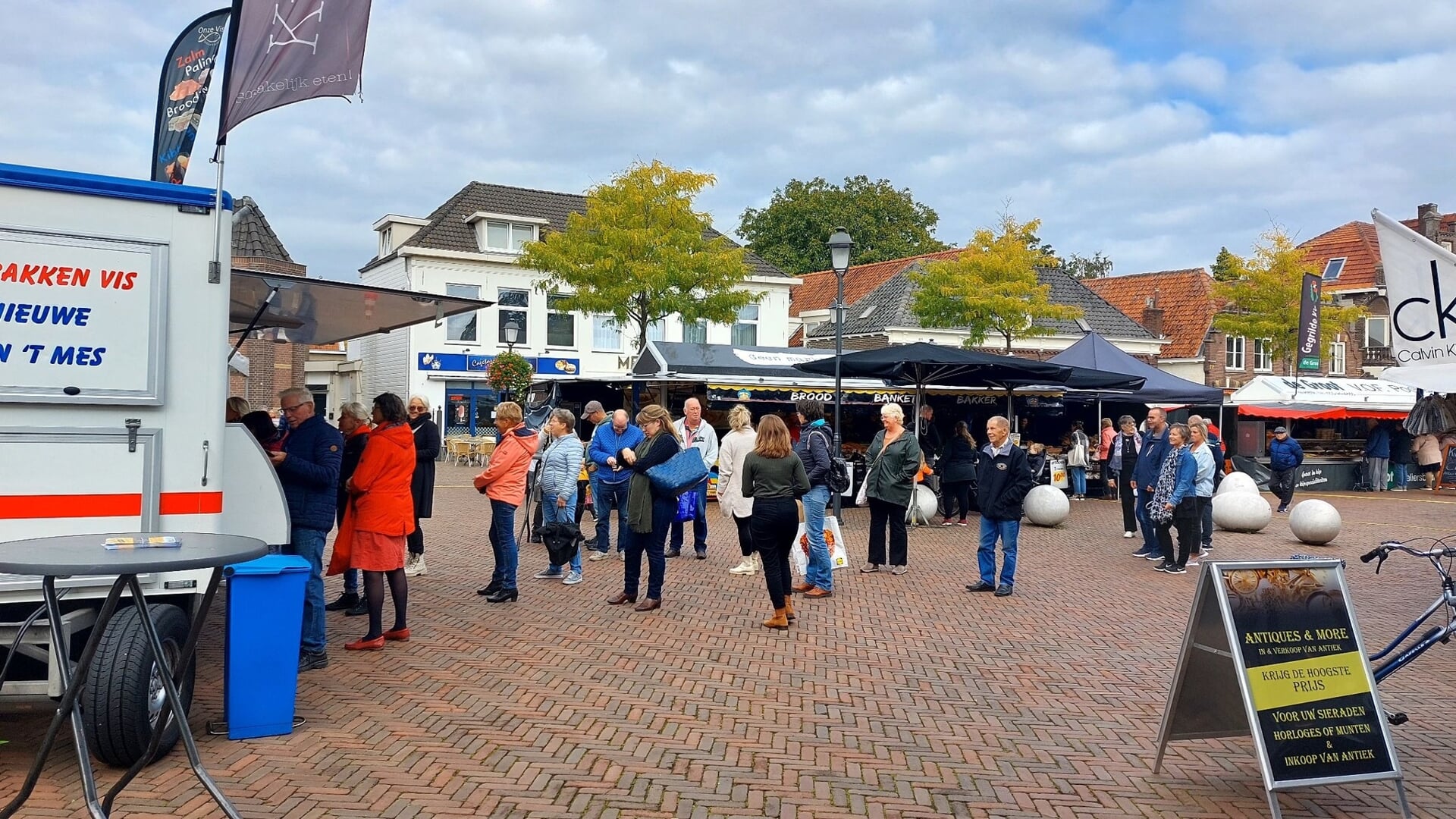 Markt op het Molenplein