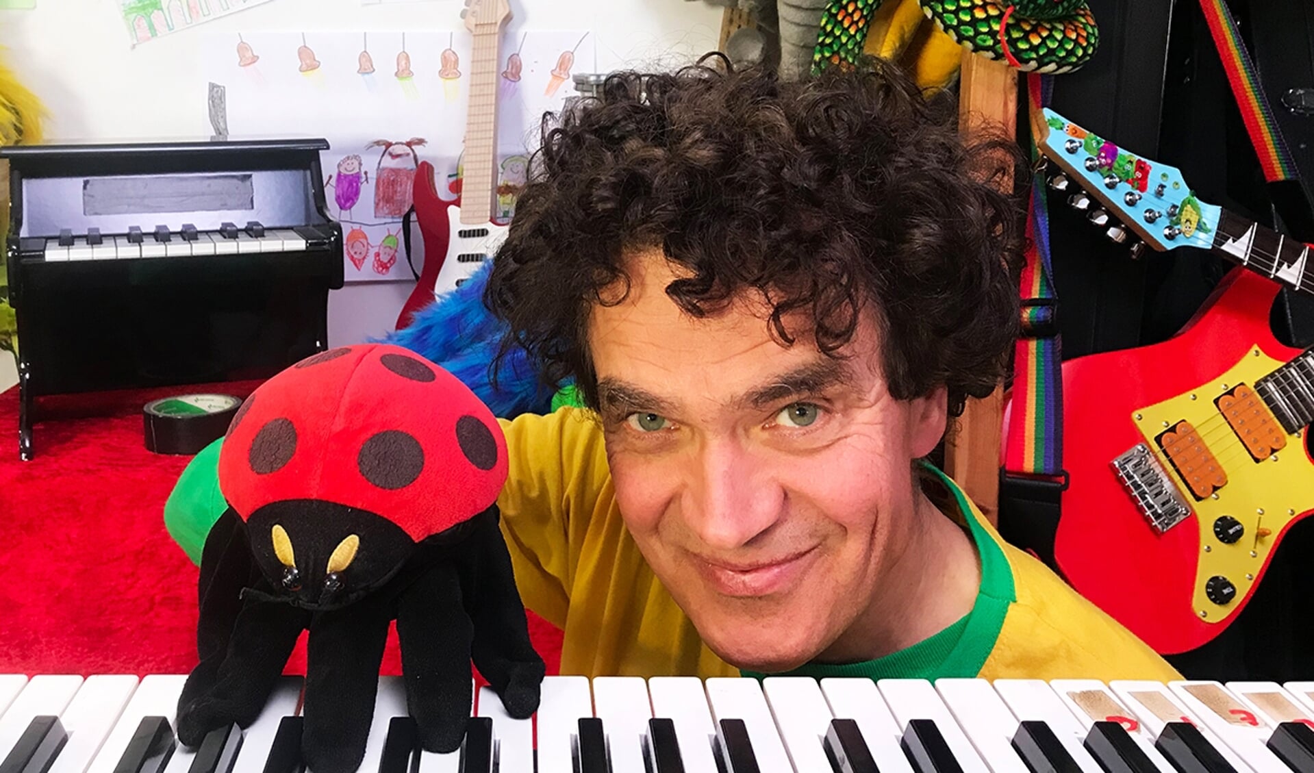 Dirk Scheele staat garant voor een muzikale voorstelling.