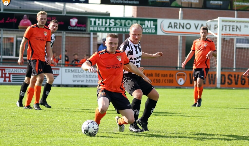 Wedstrijdbeeld DSV'61 - Elspeet van afgelopen zaterdag 