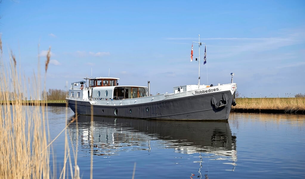 De Mondriaanboot ligt 28 t/m 30 oktober in de Eemhaven