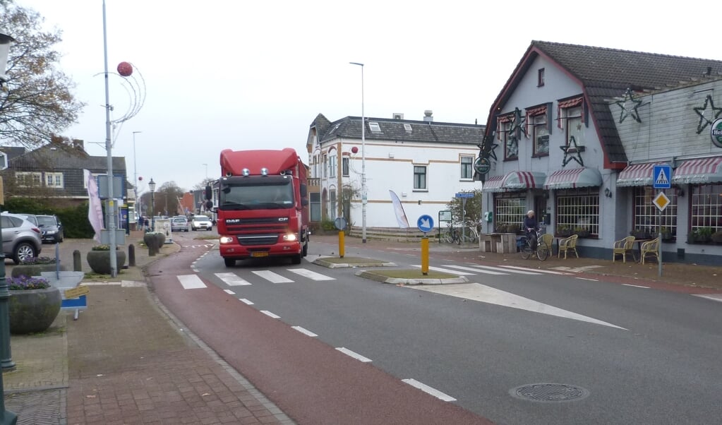 Het centrum van Oldebroek. 