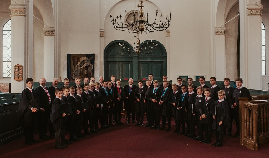 Gorcum Boys Choir verzorgt een Choral Evensong in de Grote kerk te Gorinchem 
