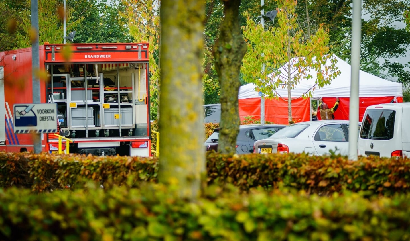 Onderzoek op parkeerplaats bij Loetje