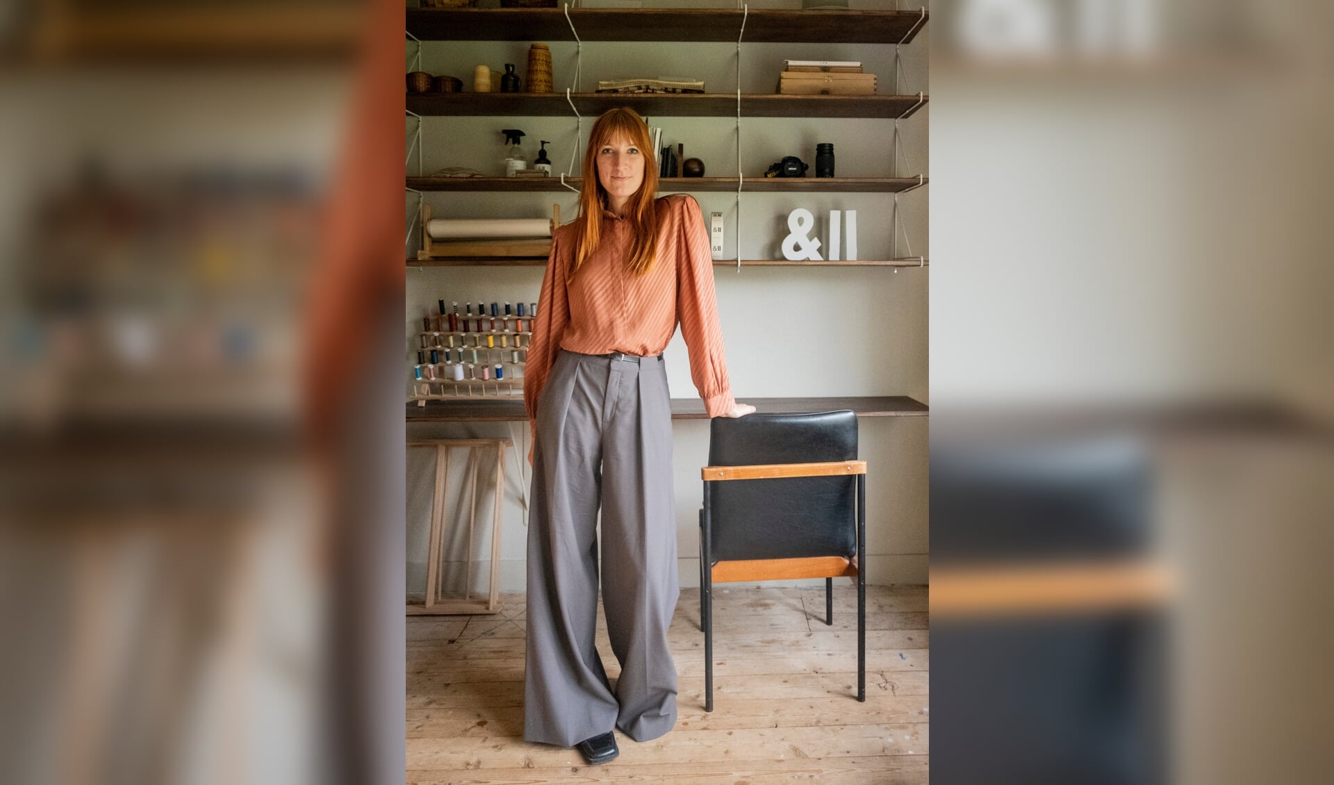 De grootste passie van Renee Ferron is vintage kleding. En die draagt ze zelf ook.