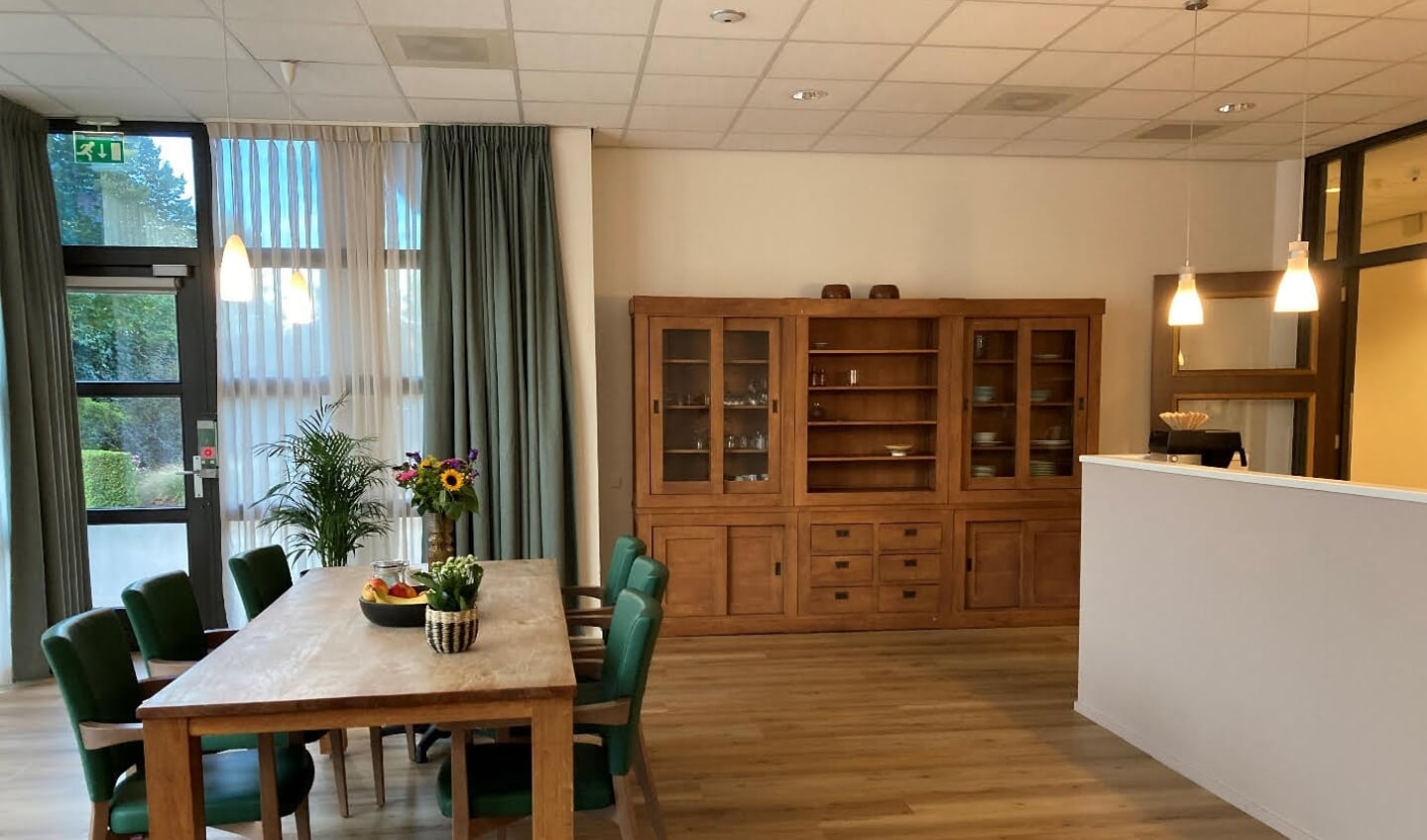 Woonkeuken met zitgedeelte hospice De Zijdevlinder