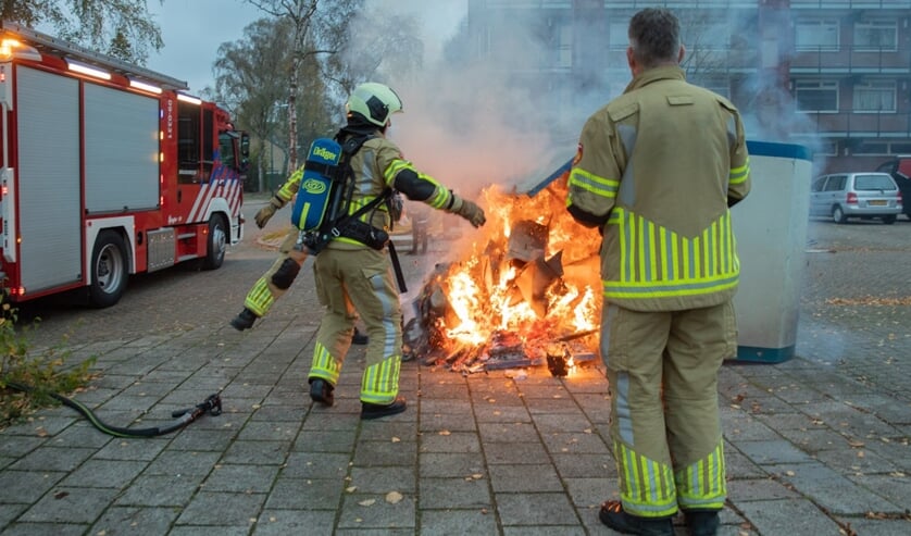 Vuurwerk mogelijke oorzaak brand Baarn.