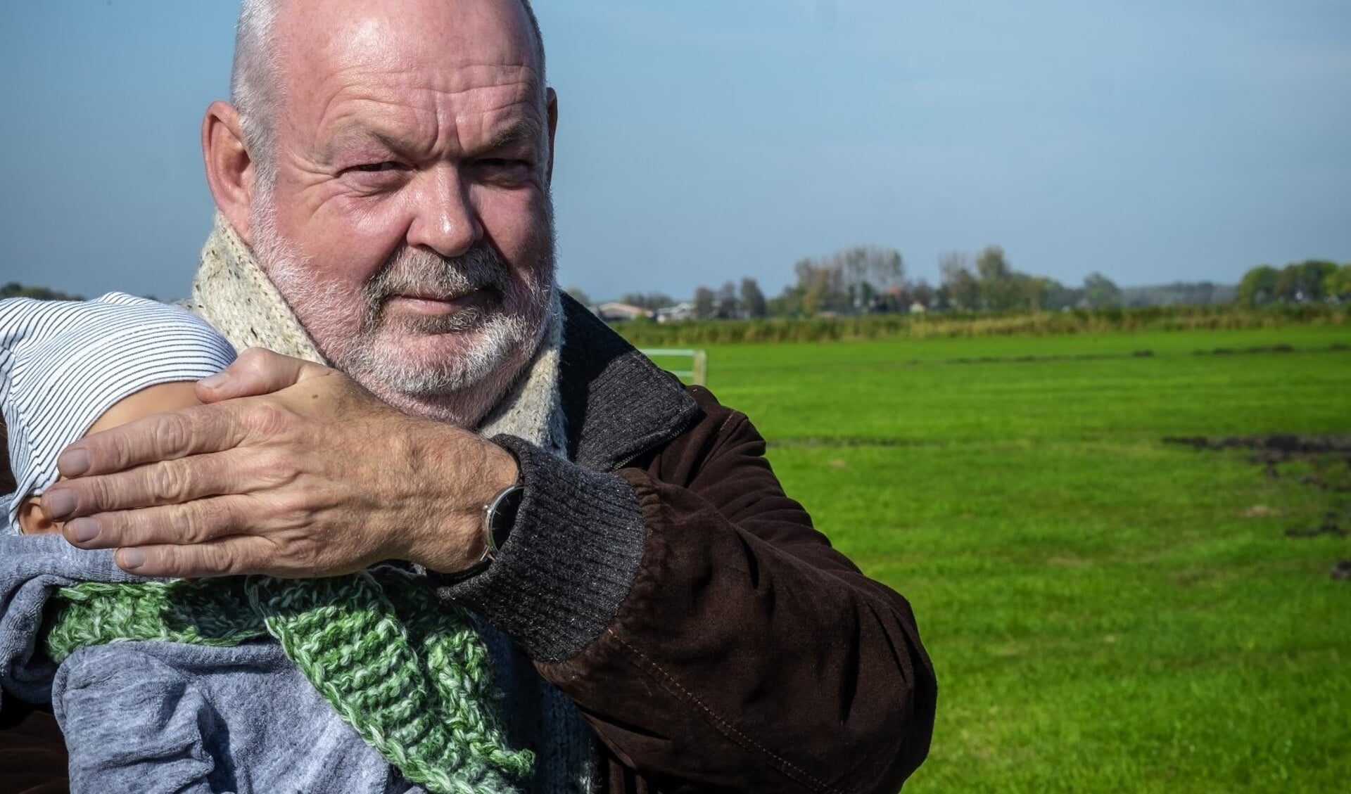 Rik Hoogendoorn met Oppasopa in Ontmoetingshuis op 27 nov. 