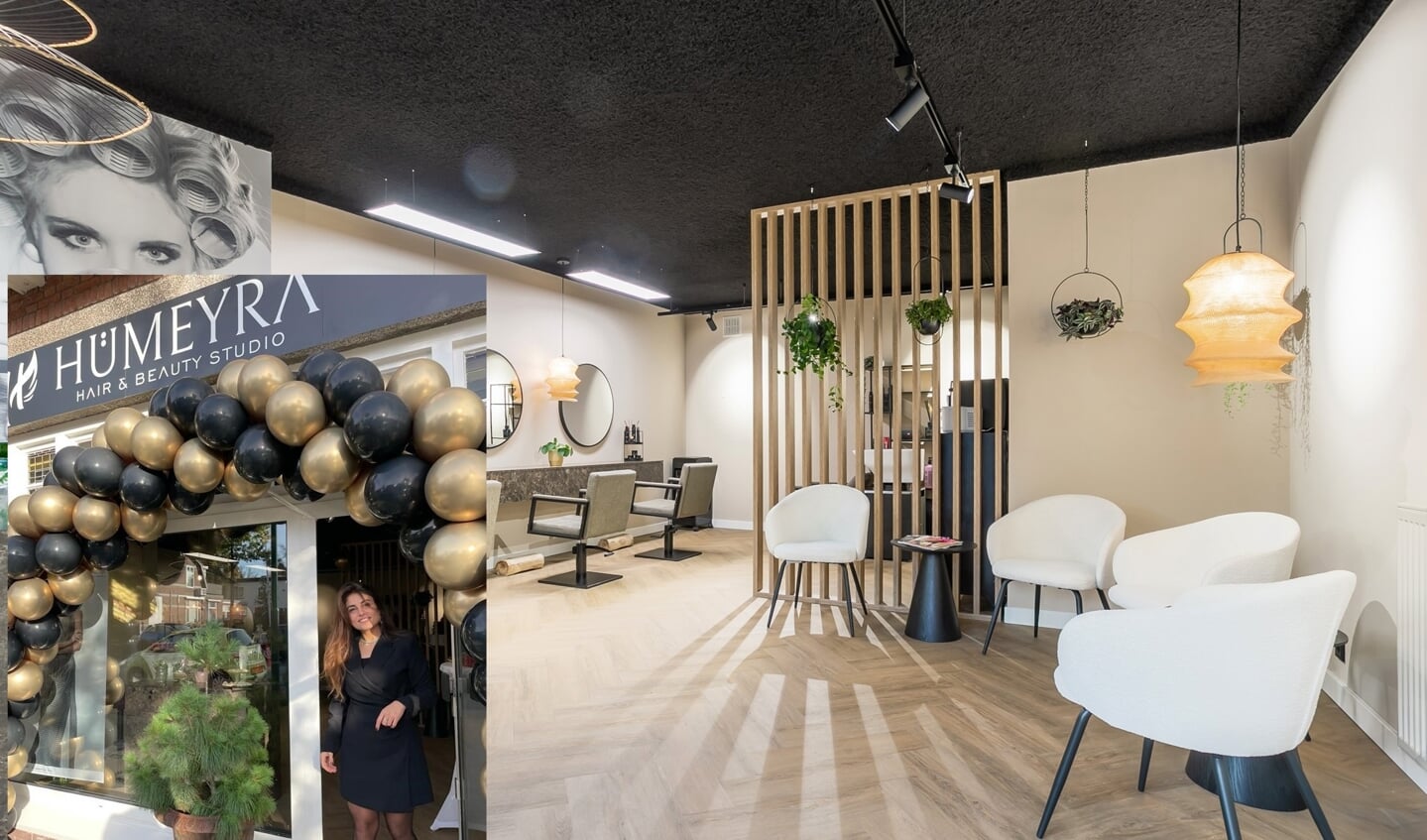 De kapsalon van Hümeyra Bican aan de Burg. Grothestraat 18 is te bereiken via 035-7859843.
