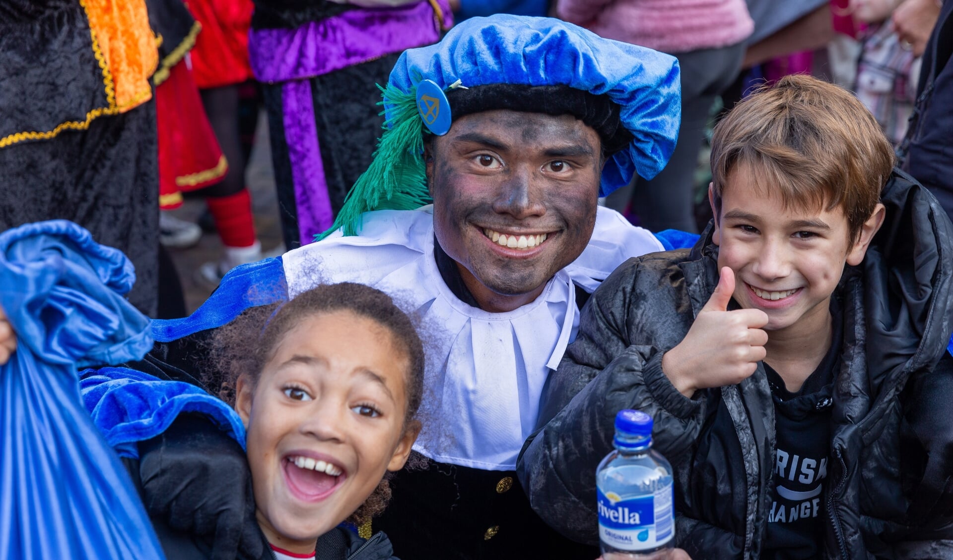 Een archiefbeeld van de sinterklaasintocht in Ede-centrum vorig jaar.