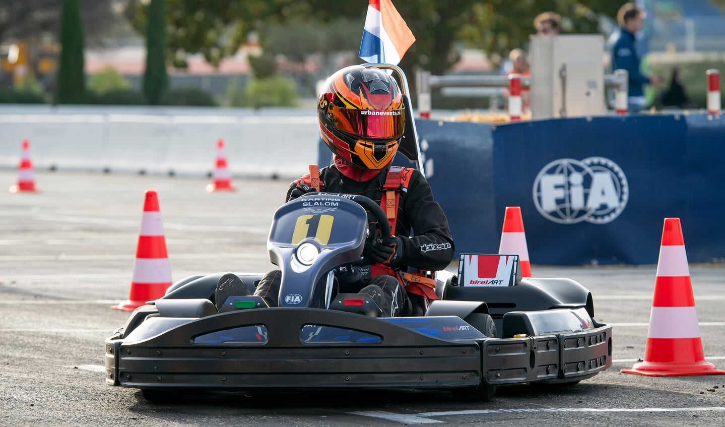 Lukas Stiefelhagen in actie bij de Motorsport Games in Marseille.