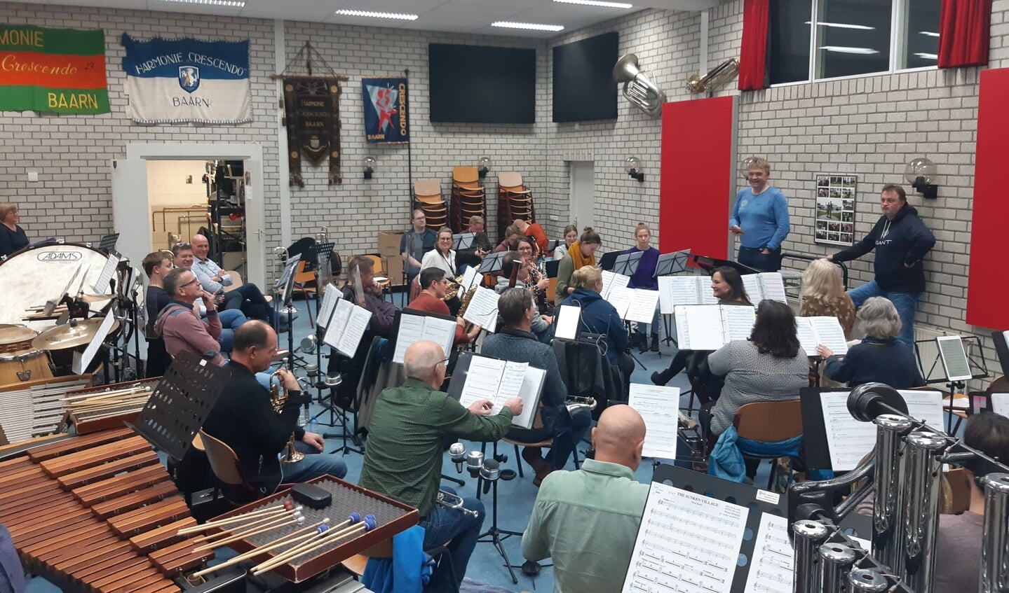 De laatste voorbereidingen worden getroffen.