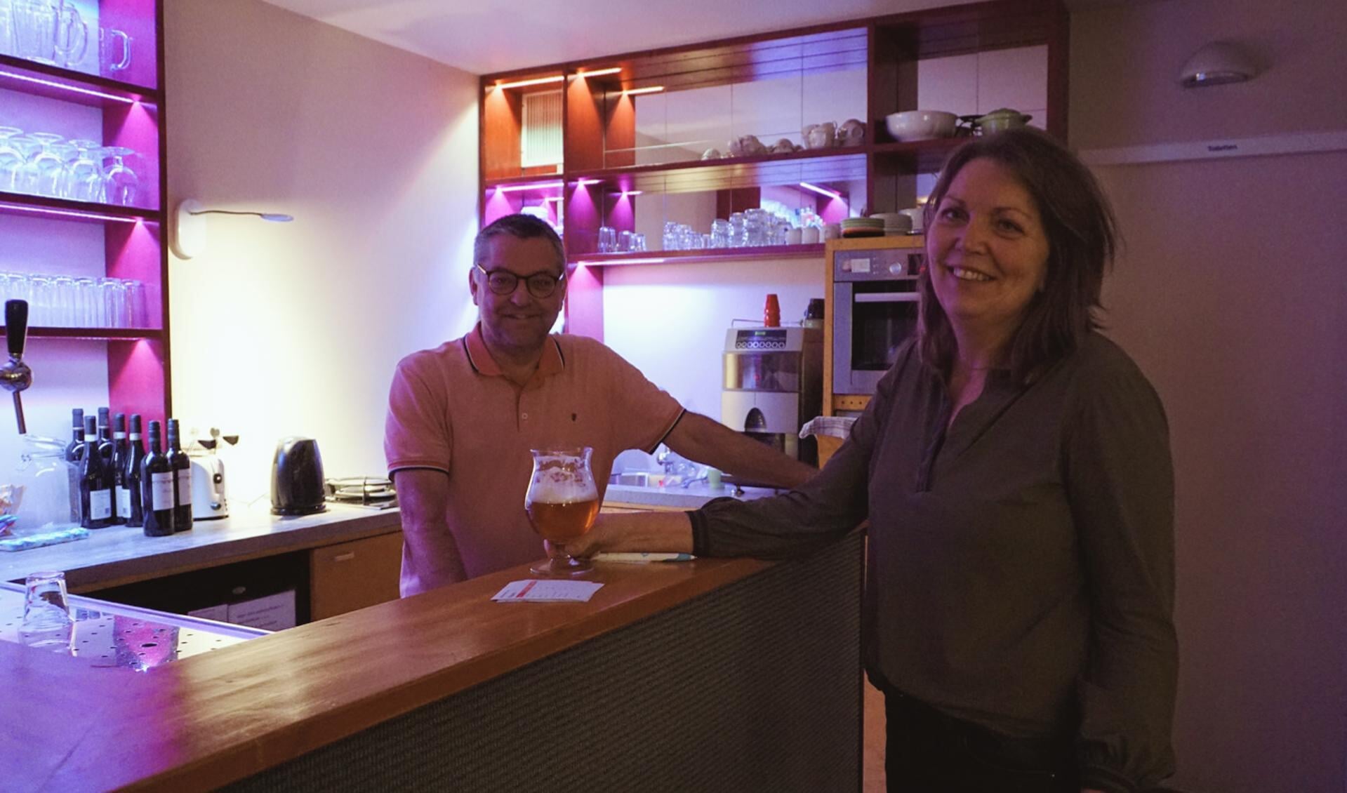 Hedie Niemeijer en haar partner Harold zijn aanwezig bij elke editie van het Chillcafé.