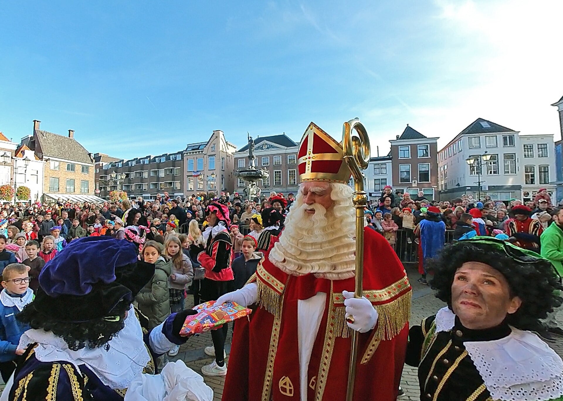 Aankomst Sinterklaas in Gorinchem 2022.