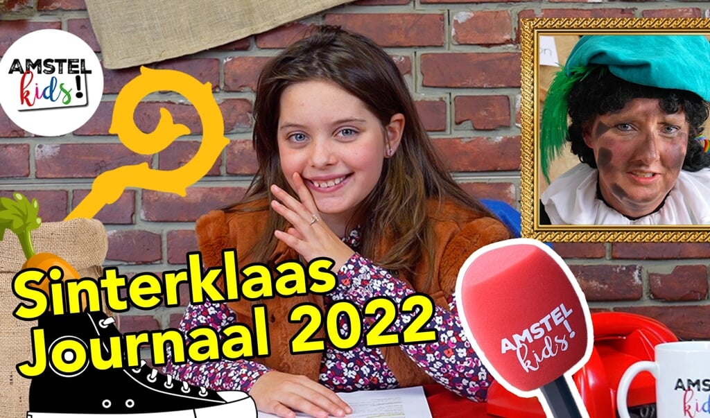 Het Sinterklaas Journaal wordt gepresenteerd door Zoë (9) van de Willem-Alexanderschool.